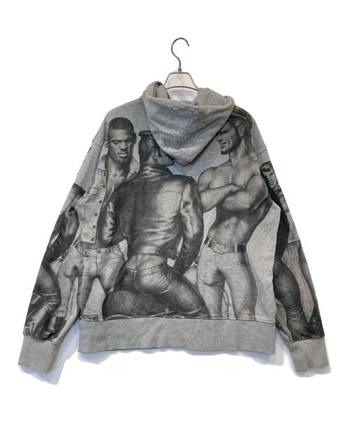 DIESEL（ディーゼル）DIESEL (ディーゼル) PR-S-MACS-HOOD パーカー P01110 グレー サイズ:Lの古着・服飾アイテム