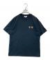 MAISON KITSUNE（メゾンキツネ）の古着「DOUBLEBOLD FOX HEAD COMFORT TEE-SHIRT　OM011CFKJ0118」｜ブラック