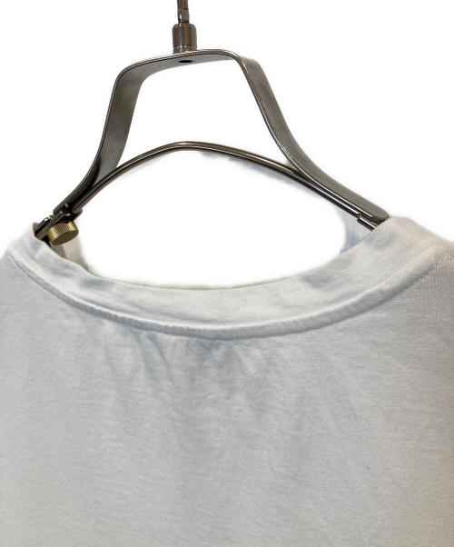 A.P.C.（アーペーセー）A.P.C. (アーペーセー) ロゴ刺繍クルーネックTシャツ　25082-1-93306 ホワイト サイズ:Lの古着・服飾アイテム