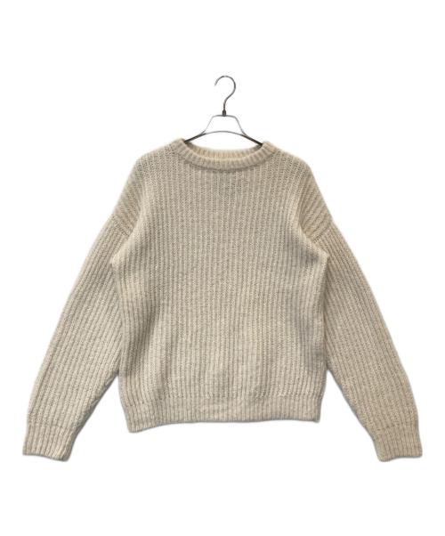 MARKAWARE（マーカウェア）MARKAWARE (マーカウェア) FISHERMAN KNIT MICHELL ALPACA BABY BRUSHED フィッシャーマン ニット ミッチェル アルパカ ベビー ブラッシュド A17C-03SW01C ベージュ サイズ:2の古着・服飾アイテム