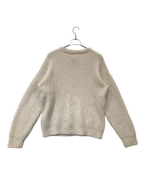 MARKAWARE（マーカウェア）MARKAWARE (マーカウェア) FISHERMAN KNIT MICHELL ALPACA BABY BRUSHED フィッシャーマン ニット ミッチェル アルパカ ベビー ブラッシュド A17C-03SW01C ベージュ サイズ:2の古着・服飾アイテム