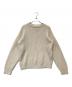 MARKAWARE（マーカウェア）の古着「FISHERMAN KNIT MICHELL ALPACA BABY BRUSHED フィッシャーマン ニット ミッチェル アルパカ ベビー ブラッシュド A17C-03SW01C」｜ベージュ