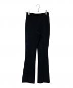 LE PHILル フィル）の古着「ハイストレッチフロントスリットパンツ　534-3930700」｜ブラック