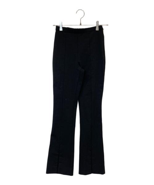 LE PHIL（ル フィル）LE PHIL (ル フィル) ハイストレッチフロントスリットパンツ　534-3930700 ブラック サイズ:00の古着・服飾アイテム