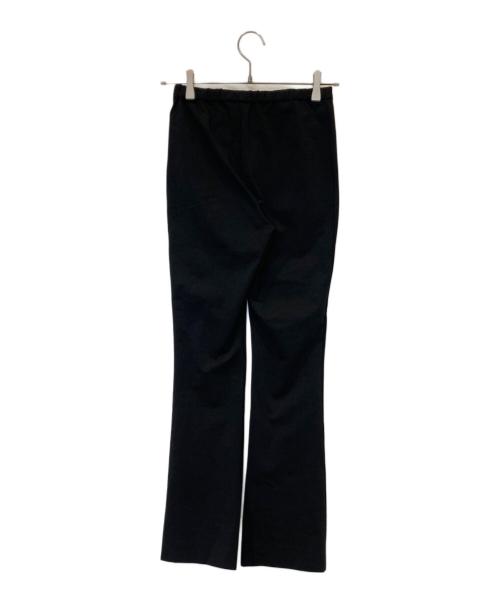 LE PHIL（ル フィル）LE PHIL (ル フィル) ハイストレッチフロントスリットパンツ　534-3930700 ブラック サイズ:00の古着・服飾アイテム