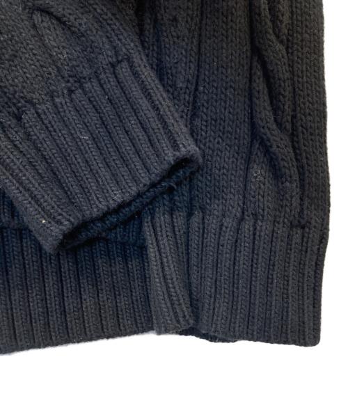 POLO RALPH LAUREN（ポロ・ラルフローレン）POLO RALPH LAUREN (ポロ・ラルフローレン) チルデンセーター ネイビー サイズ:XSの古着・服飾アイテム