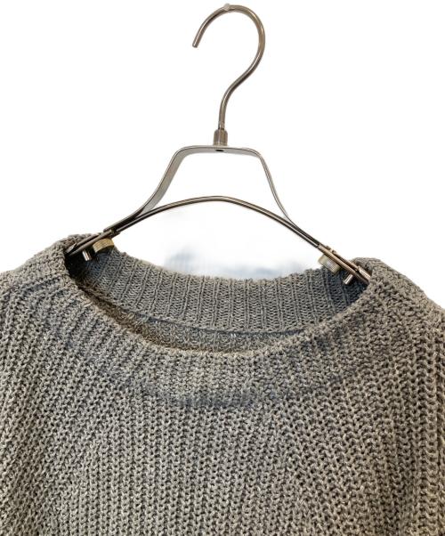 MUSE de Deuxieme Classe（ミューズ ドゥーズィエム クラス）MUSE de Deuxieme Classe (ミューズ ドゥーズィエム クラス) Lily Linen アゼ プルオーバー 26080500422010 グレー サイズ:FREEの古着・服飾アイテム