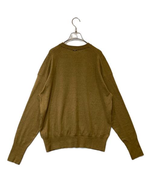 MUSE de Deuxieme Classe（ミューズ ドゥーズィエム クラス）MUSE de Deuxieme Classe (ミューズ ドゥーズィエム クラス) BRONZER RICH クルーネックニット 26080500416010 ブラウン サイズ:FREEの古着・服飾アイテム