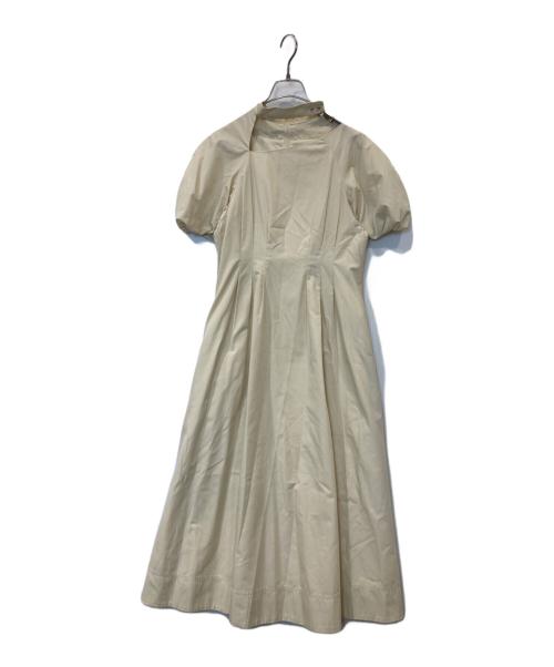 CELFORD（セルフォード）CELFORD (セルフォード) パフスリーブワンピース アイボリー サイズ:36の古着・服飾アイテム
