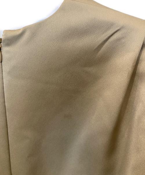anuans（アニュアンス）anuans (アニュアンス) サテンナローワンピース　1522530829-0 ベージュ サイズ:Mの古着・服飾アイテム