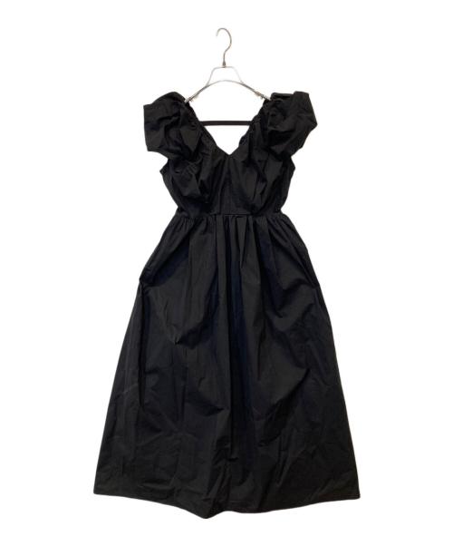 ELENDEEK（エレンディーク）ELENDEEK (エレンディーク) BALLOON NECK OP 512330322001 ブラック サイズ:01の古着・服飾アイテム