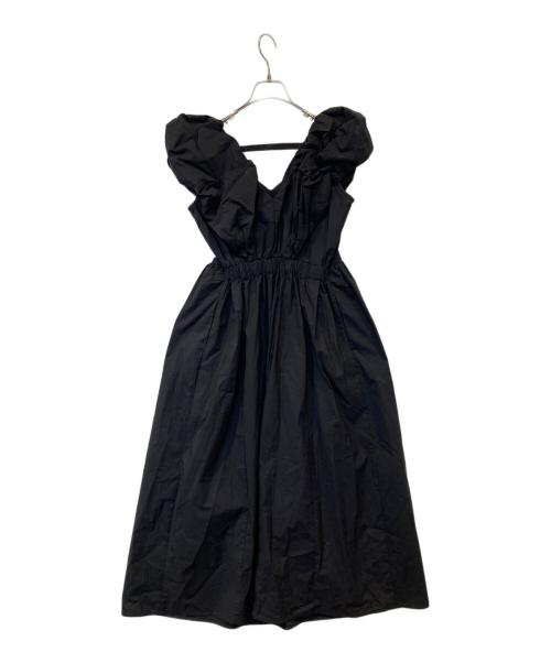 ELENDEEK（エレンディーク）ELENDEEK (エレンディーク) BALLOON NECK OP 512330322001 ブラック サイズ:01の古着・服飾アイテム