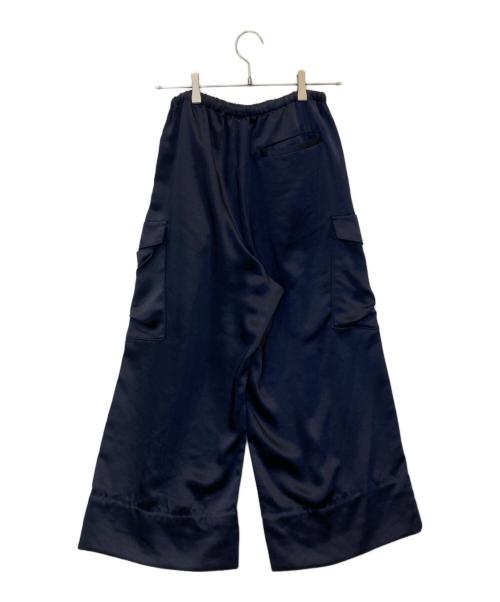ETRE TOKYO（エトレトウキョウ）ETRE TOKYO (エトレトウキョウ) サテンカーゴパンツ 1224520097-0 ネイビー サイズ:Sの古着・服飾アイテム