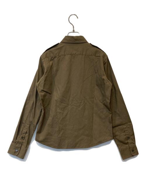 POLO SPORT（ポロスポーツ）POLO SPORT (ポロスポーツ) サファリシャツ ブラウン サイズ:11の古着・服飾アイテム