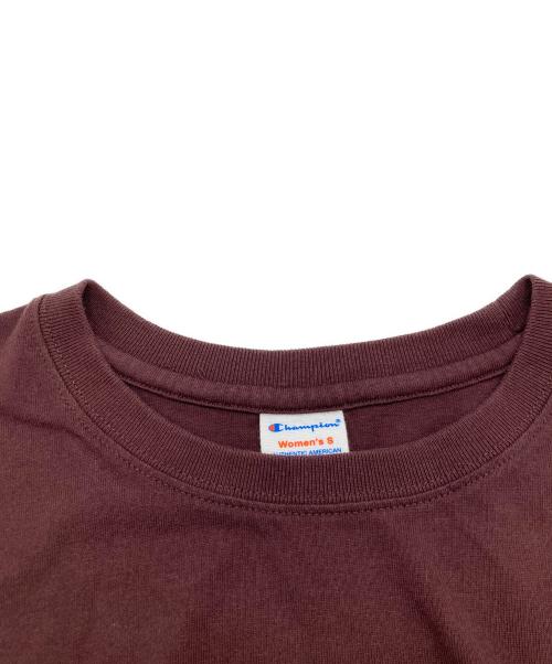 Champion（チャンピオン）Champion (チャンピオン) BEAMS BOY (ビームスボーイ) Aライン ノースリーブドレス CWST321 ボルドー サイズ:Sの古着・服飾アイテム