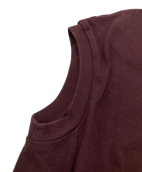 Champion（チャンピオン）Champion (チャンピオン) BEAMS BOY (ビームスボーイ) Aライン ノースリーブドレス CWST321 ボルドー サイズ:Sの古着・服飾アイテム