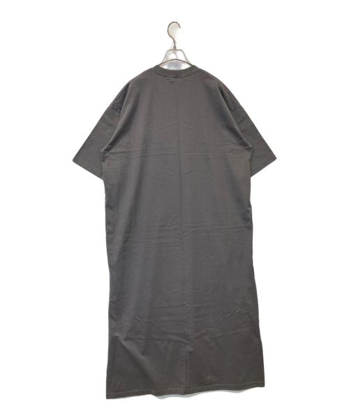 HYKE（ハイク）HYKE (ハイク) カットソーワンピース 211-12293 グレー サイズ:2の古着・服飾アイテム