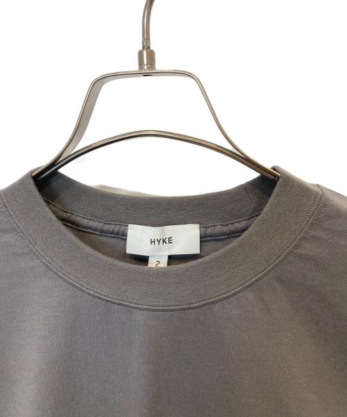 HYKE（ハイク）HYKE (ハイク) カットソーワンピース 211-12293 グレー サイズ:2の古着・服飾アイテム