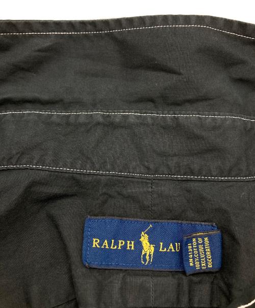 RALPH LAUREN（ラルフローレン）RALPH LAUREN (ラルフローレン) ボタンダウンシャツ ブラック サイズ:Lの古着・服飾アイテム
