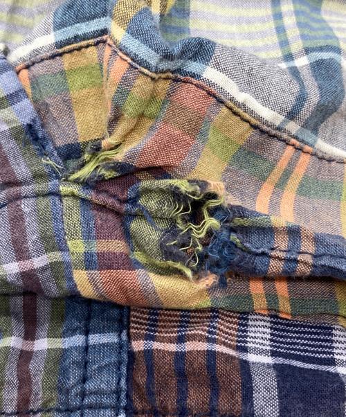 POLO RALPH LAUREN（ポロ・ラルフローレン）POLO RALPH LAUREN (ポロ・ラルフローレン) クレイジーマドラスカーゴハーフパンツ マルチカラー サイズ:32の古着・服飾アイテム