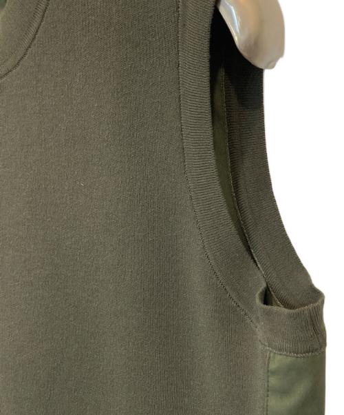 theory（セオリー）theory (セオリー) ドライコットン モックネック コンボチュニック　01-3101724 カーキ サイズ:Sの古着・服飾アイテム