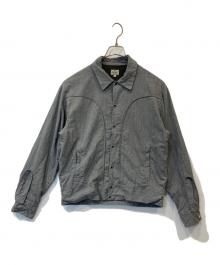 gold（ゴールド）の古着「COTTON ×SILK NEL WESTERN JACKET　GL15854」｜グレー (113 H.GRAY)