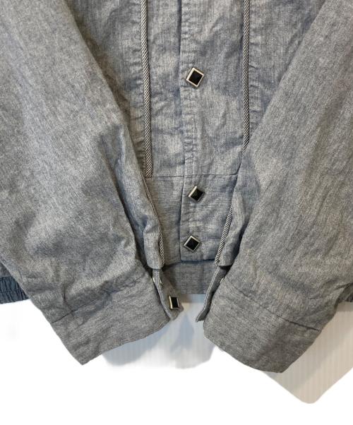 gold（ゴールド）gold (ゴールド) COTTON ×SILK NEL WESTERN JACKET　GL15854 グレー (113 H.GRAY) サイズ:Mの古着・服飾アイテム
