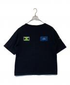 SAINT JAMESセントジェームス）の古着「スポーツ応援Tシャツ NOIR」｜ブラック