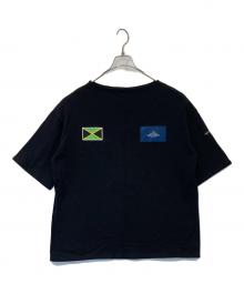 SAINT JAMES（セントジェームス）の古着「スポーツ応援Tシャツ NOIR」｜ブラック