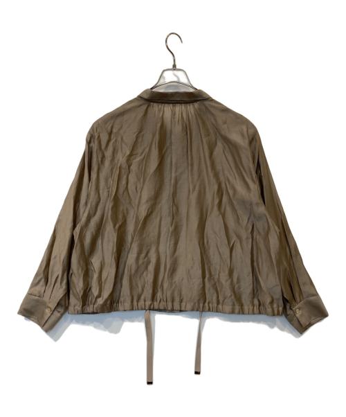 自由区（ジユウク）自由区 (ジユウク) シアージャケット　JKWRSM6504 ベージュ サイズ:44の古着・服飾アイテム