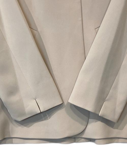 THE PAUSE（ザポーズ）THE PAUSE (ザポーズ) ノーカラージャケット ベージュ サイズ:FREEの古着・服飾アイテム