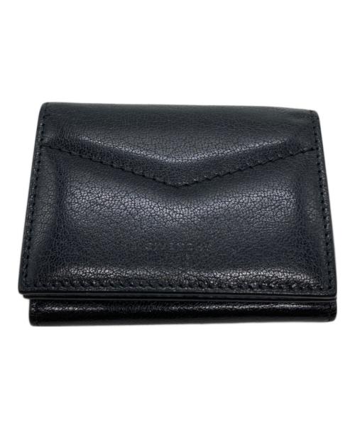 GIVENCHY（ジバンシィ）GIVENCHY (ジバンシィ) EDGE－COMP WALLET エッジ・コンプ・ウォレット ブラックの古着・服飾アイテム
