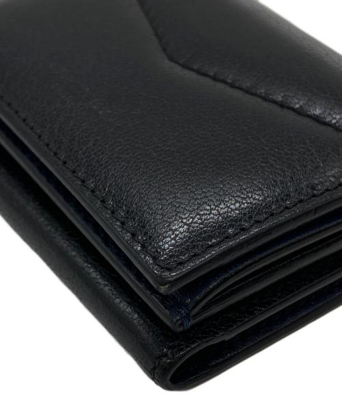 GIVENCHY（ジバンシィ）GIVENCHY (ジバンシィ) EDGE－COMP WALLET エッジ・コンプ・ウォレット ブラックの古着・服飾アイテム