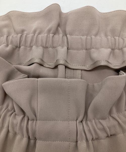 BEIGE（ベイジ）BEIGE (ベイジ) RUE / ウエストゴムワイドストレートパンツ　PRCWGS0210 ベージュ サイズ:4の古着・服飾アイテム