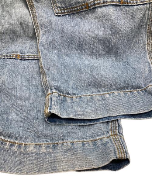 CAHLUMN（カウラム）CAHLUMN (カウラム) Linen Denim Painter Pant リネン デニム ペインター パンツ 1043390900057 インディゴ サイズ:Mの古着・服飾アイテム