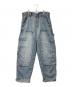 CAHLUMN（カウラム）の古着「Linen Denim Painter Pant リネン デニム ペインター パンツ 1043390900057」｜インディゴ