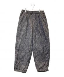 JUGEM（ジュゲム）の古着「ACTIVE EASY SHELL PRT PANTS アクティブ イージー シェル プリント パンツ 4F1-3-014-0126」｜グレー