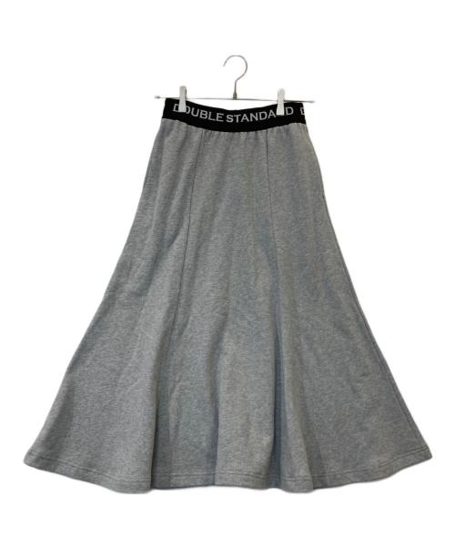 DOUBLE STANDARD CLOTHING（ダブルスタンダードクロージング）DOUBLE STANDARD CLOTHING (ダブルスタンダードクロージング) スウェットスカート 0502-171-261A グレー サイズ:36の古着・服飾アイテム