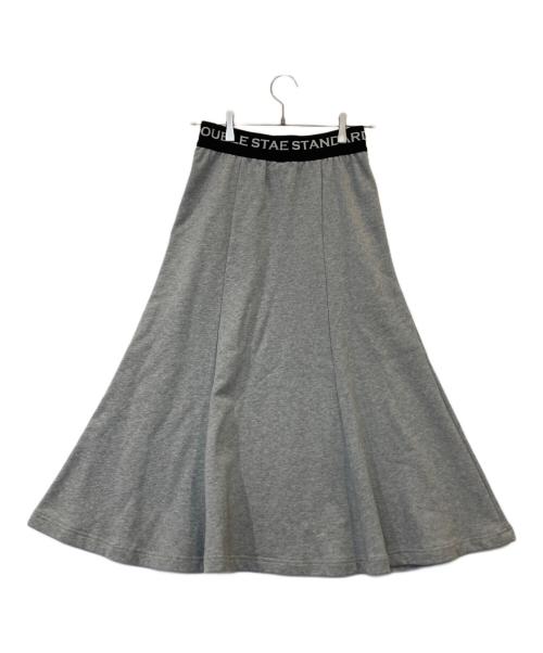 DOUBLE STANDARD CLOTHING（ダブルスタンダードクロージング）DOUBLE STANDARD CLOTHING (ダブルスタンダードクロージング) スウェットスカート 0502-171-261A グレー サイズ:36の古着・服飾アイテム