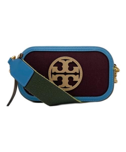 TORY BURCH（トリーバーチ）TORY BURCH (トリーバーチ) ミラー キャンバス ミニ クロスボディバッグ マルチカラーの古着・服飾アイテム