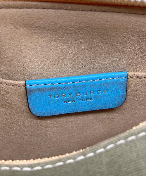 TORY BURCH（トリーバーチ）TORY BURCH (トリーバーチ) ミラー キャンバス ミニ クロスボディバッグ マルチカラーの古着・服飾アイテム