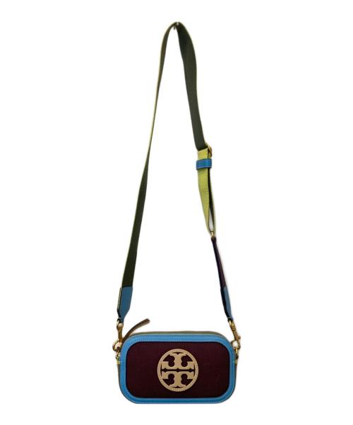 TORY BURCH（トリーバーチ）TORY BURCH (トリーバーチ) ミラー キャンバス ミニ クロスボディバッグ マルチカラーの古着・服飾アイテム