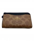 COACHコーチ）の古着「マルチファンクション カード ケース　CW427」｜ブラウン