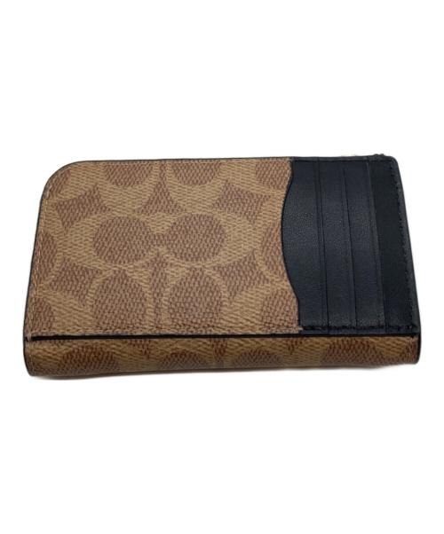 COACH（コーチ）COACH (コーチ) マルチファンクション カード ケース　CW427 ブラウンの古着・服飾アイテム