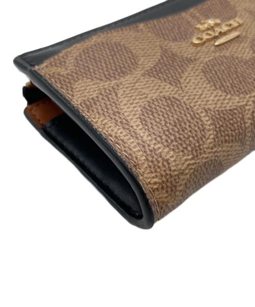 COACH（コーチ）COACH (コーチ) マルチファンクション カード ケース　CW427 ブラウンの古着・服飾アイテム
