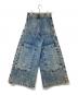 Maison Margiela 1 (メゾンマルジェラ 1) ワイドデニムパンツ / バギーフレアジーンズ S51LA0055 S30513 インディゴ サイズ:40：35000円