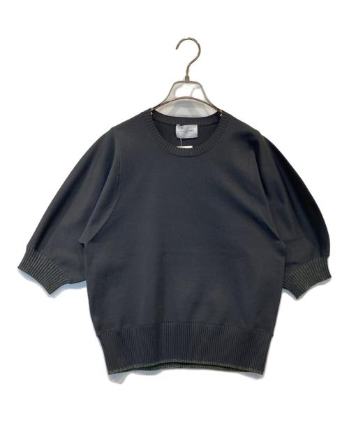 UNITED ARROWS（ユナイテッドアローズ）UNITED ARROWS (ユナイテッドアローズ) ラメ パフスリーブ ニット 1518-199-1901 グレー サイズ:FREE 未使用品の古着・服飾アイテム