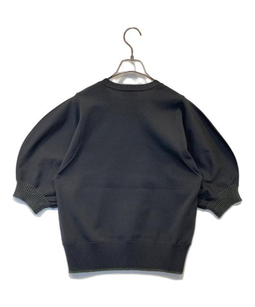 UNITED ARROWS（ユナイテッドアローズ）UNITED ARROWS (ユナイテッドアローズ) ラメ パフスリーブ ニット 1518-199-1901 グレー サイズ:FREE 未使用品の古着・服飾アイテム