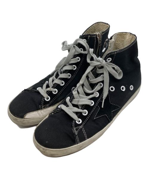 GOLDEN GOOSE（ゴールデングース）GOLDEN GOOSE (ゴールデングース) ハイカットスニーカー ブラック サイズ:37の古着・服飾アイテム