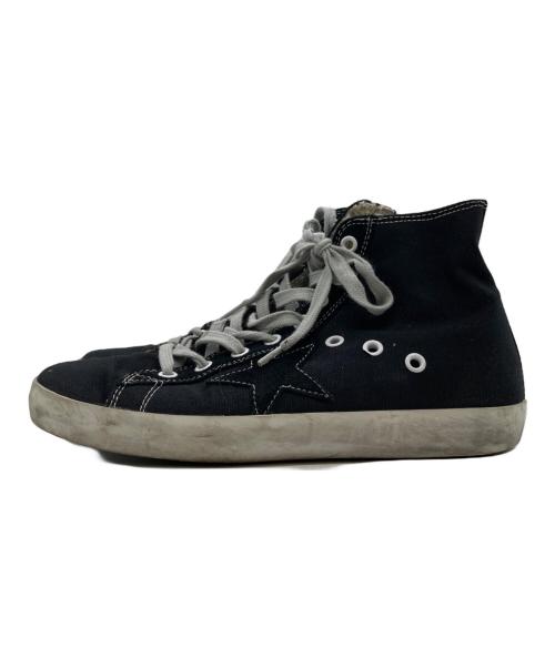 GOLDEN GOOSE（ゴールデングース）GOLDEN GOOSE (ゴールデングース) ハイカットスニーカー ブラック サイズ:37の古着・服飾アイテム